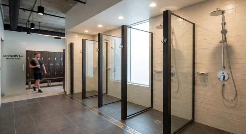 Senior Shower Installation